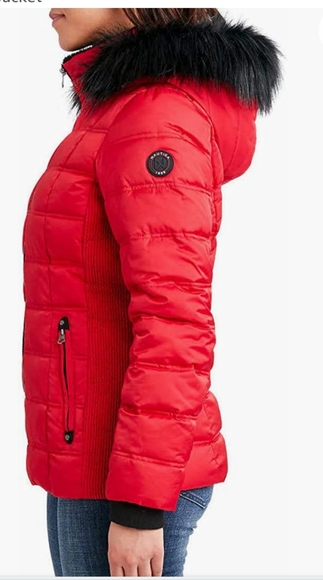 Nautica Jackets With Fur Detachable Hoods Last One Black XS New with Tags - Picture 7 of 15